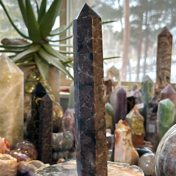 Astrophyllite And Ruby Crystal Tower! - Picture 5 of 5